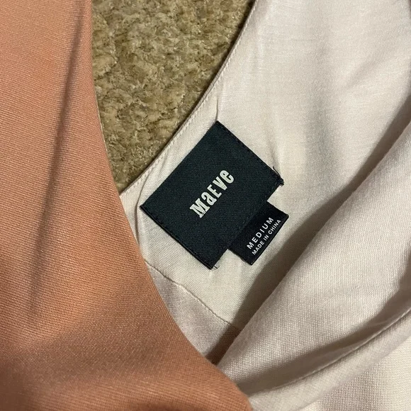 Anthropologie Maeve Elysian Color Block Maxi Dress Women’s Size Medium - Picture 5 of 12